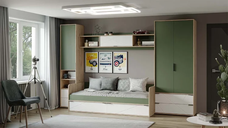 Модульная детская Лео 2 Цена 53 696 руб. Купить Челябинске 🏠 Интернет-магазин quot;М