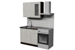 Кухонный гарнитур Лоретта мини, 100 см