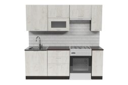Кухонный гарнитур Лоретта ультра, 200 см