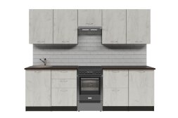Кухонный гарнитур Лоретта мега, 250 см