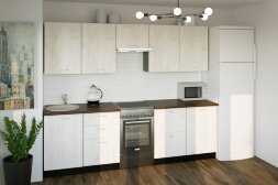 Кухонный гарнитур Лоретта мега, 250 см