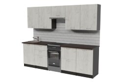 Кухонный гарнитур Лоретта мега, 250 см