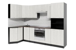 Кухонный гарнитур Лоретта гранд прайм, 260х140 см